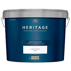 Sikkens Heritage White Ceiling Глубокоматовая краска для потолков